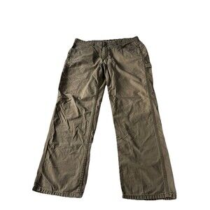 Ridgecut Jeans Toughwear Mens Straight 38x30 Brown Utility